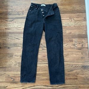 Dad High Rise Jean (cross over waist)